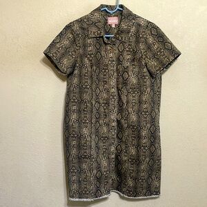 Show me your MuMu Cyrus Mini Dress Queen cobra